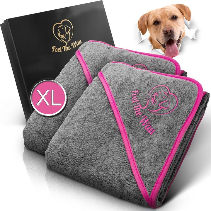 Actual product image Feel The Wau 2er Hundehandtuch-Set (Dog)