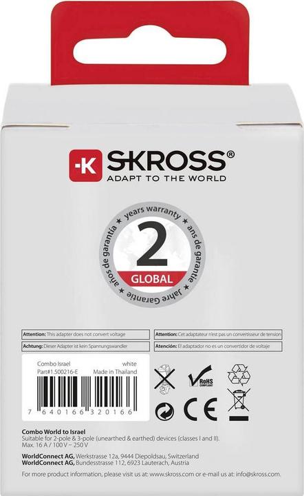 Produktbild Skross World to Israel