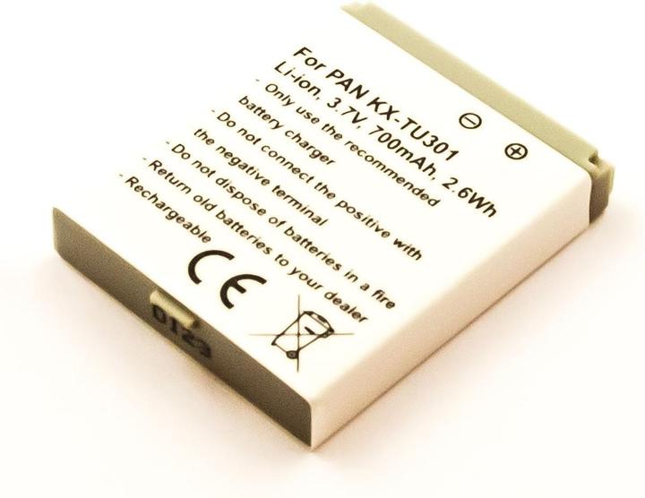Produktbild AGI Akku kompatibel mit PANASONIC KX-TW221 kompatiblen - Akku - 700 mAh - Batterie/A