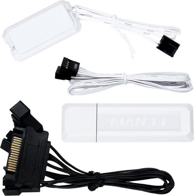 Actual product image Lian-Li UNI FAN TL Wireless Lüfter, ARGB, PWM, 3er-Pack - 120 mm, weiss UNI FAN TL Wireless L (120 mm, 3 x)