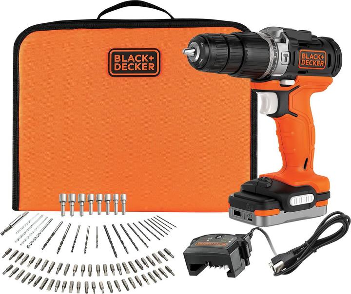 Immagine prodotto Black & Decker BDCHD12S1XJ (Batteria ricaricabile)