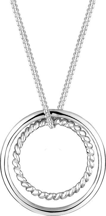 Elli Kreis, Bi Color Tri Color, Twisted (925er Sterling Silber, 80 cm)