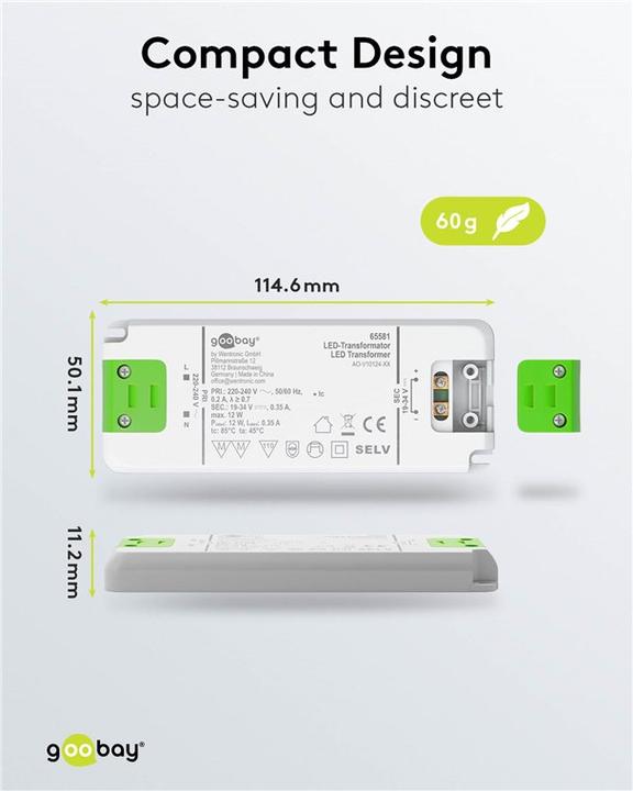Produktbild Goobay LED-Konstantstrom-Trafo