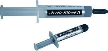 Actual product image Arctic Silver Sidabrinis AS5, 12g heat sink compound Thermal compound 350000 W (9 W/m K, 12 g)