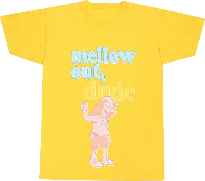The Simpsons Mellow Out Dude TShirt (M)