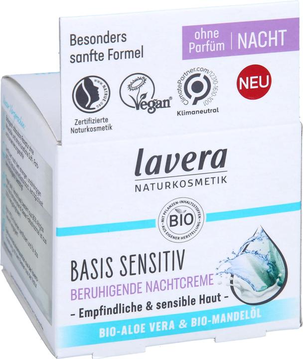 Image du produit Lavera Crème de nuit régénérante (50 ml, Nuit)