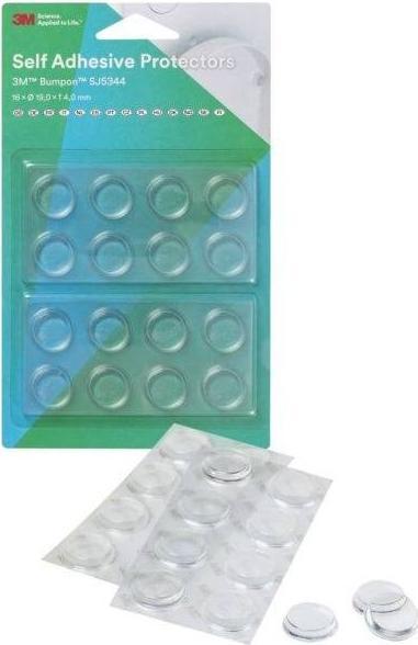 Productafbeelding 3M Toestelvoet zelfklevend (Vilten glijders, 6 Stuk)