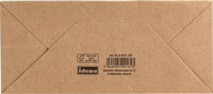 Produktbild Idena 60057 - Papiertüten, 20 Stück, 18 x 8 x 21 cm, Geschenktüten, Kraftpapier Tüten, Basteltüten z (Geschenkpapier, 20 x)