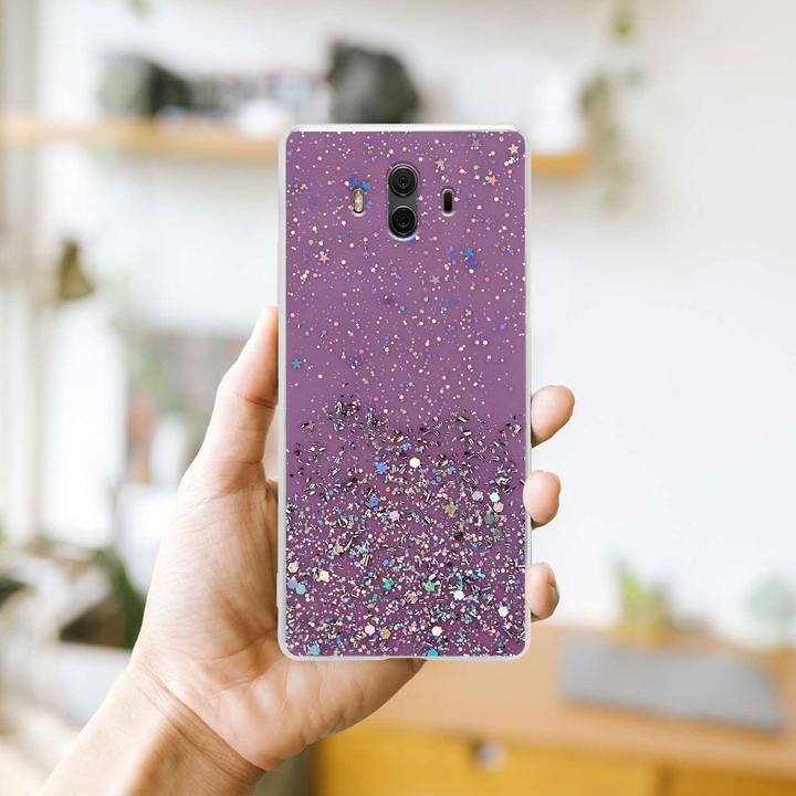 Image du produit Cadorabo Couverture TPU paillettes scintillantes (Huawei Nova 2i)