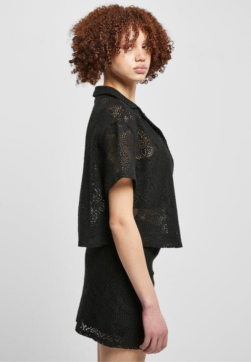 Immagine prodotto Urban Classics Ladies Crochet Lace Resort Shirt (4XL)