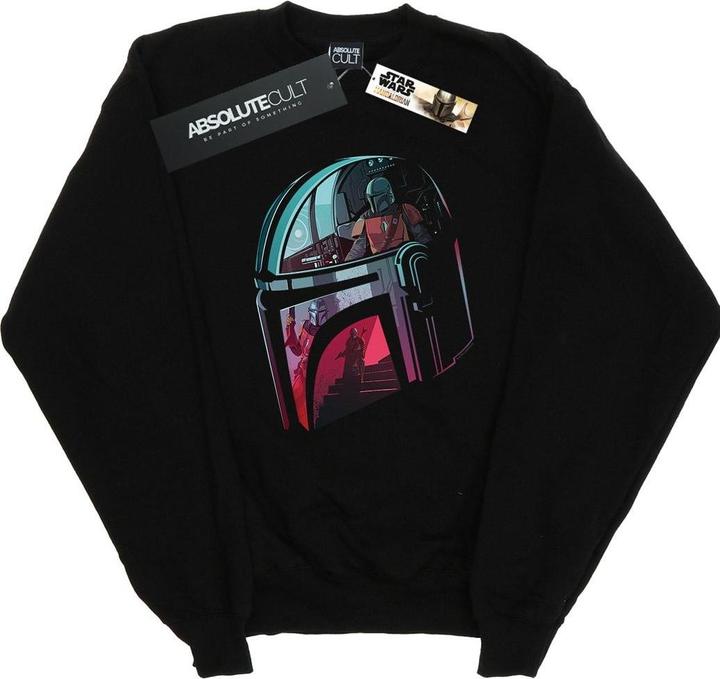 Produktbild Star Wars The Mandalorian Mandalore Helmet Reflection Sweatshirt (XL)