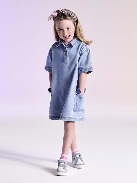Actual product image Vertbaudet Mädchen Jeanskleid (110)