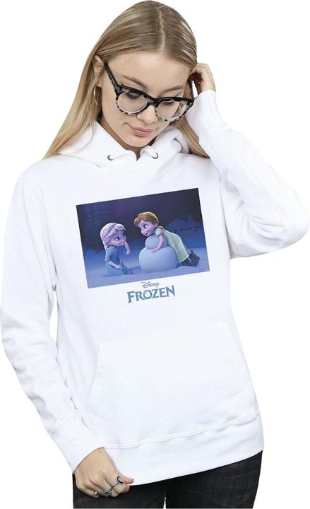 Actual product image Disney Womens/Ladies Frozen Build A Snowman Hoodie (M)