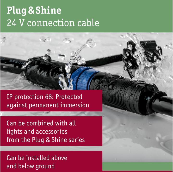 Produktbild Paulmann Outdoor Plug & Shine Kabel 1 in-2 out