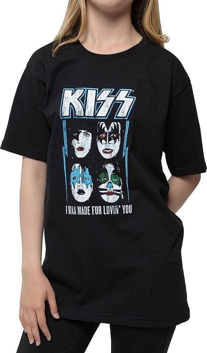 Immagine prodotto KISS Maglietta in cotone per bambini/ragazzi Made For Lovin' You (116)