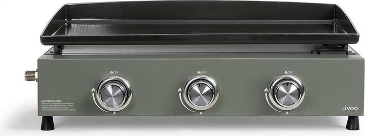 Actual product image Livoo 3 burners gas plancha (7.50 kW)