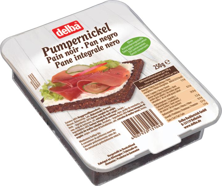Image du produit Delba Pumpernickel rectangle (296 g)