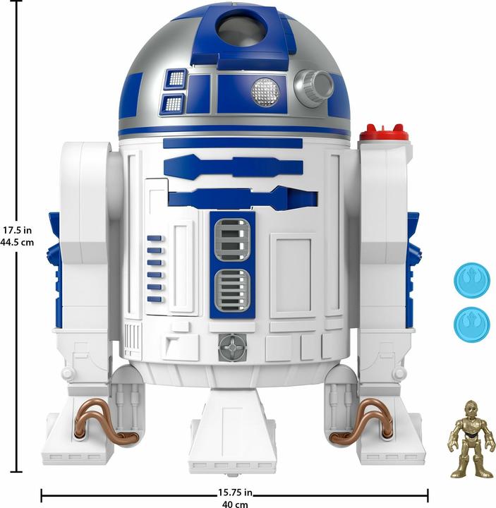 Actual product image Fisher-Price Imaginext Star Wars R2D2