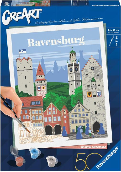 Ravensburger CreArt - Malen nach Zahlen Colorful Ravensburg