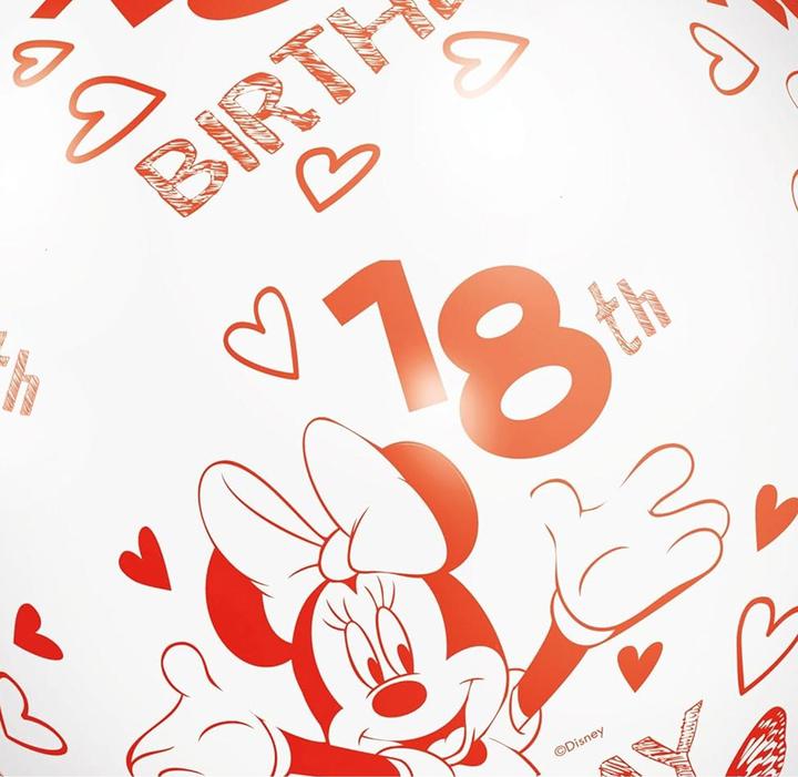 Immagine prodotto Disney Palloncini in lattice Minnie Mouse 18° (confezione da 5)
