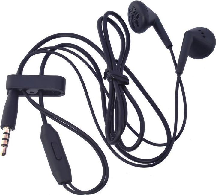 Actual product image BlackBerry Headset HDW-44306-001 black 3.5m jack