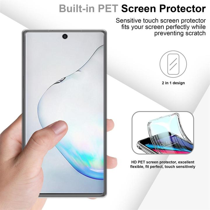 Productafbeelding Cadorabo TPU 360 graden hoesje (Samsung Galaxy Note 10)