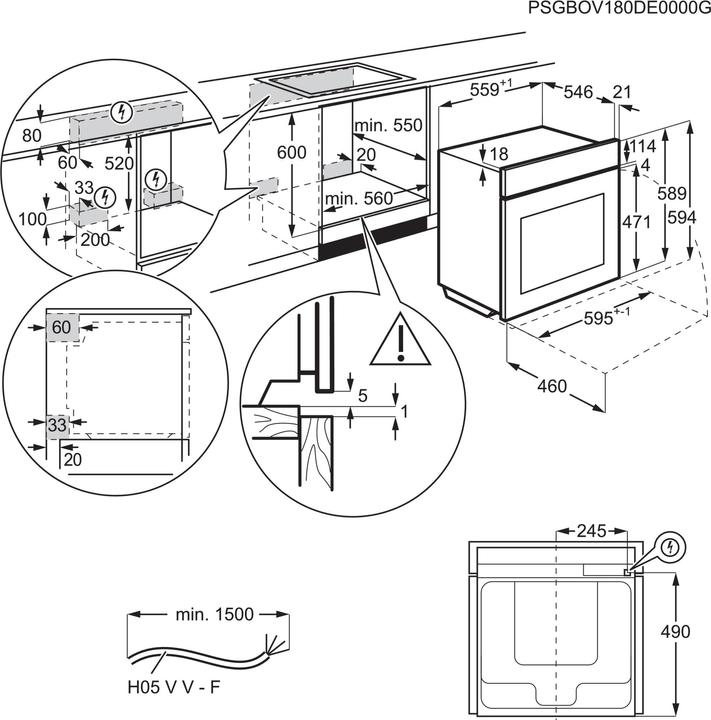 Image du produit Electrolux Four vapeur intégré KOAAS31CX