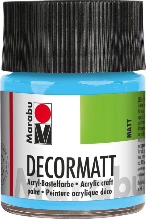 Immagine prodotto Marabu Vernice acrilica "Decormatt", giallo-verde, 50 ml, in barattolo (Giallo-verde, 50 ml)