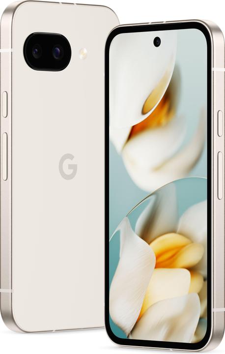 Produktbild Google Pixel 9a (128 GB, Porcelain, 6.30", SIM + eSIM, 48 Mpx, 5G)