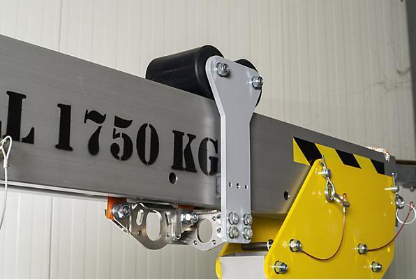Image du produit Planeta Portique en aluminium RLPK, hauteur h.t. 2477 - 3877 mm, largeur 2000 mm.