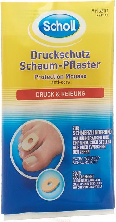 Produktbild Scholl DruckschutzSchaum Pflaster (Fussdeodorant & -puder)