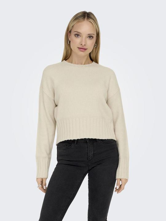Image du produit Only Pull court en maille unie (XL)