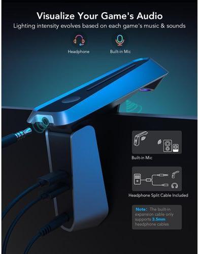 Productafbeelding Govee DreamView G1 Pro Gaming Light, RGBIC, WiFi (300 lm)