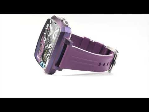 Immagine prodotto Nubeo NB-6084-06 Orologio da uomo Odyssey Triple Time-Zone Limited 58mm 5ATM (Cronografo)