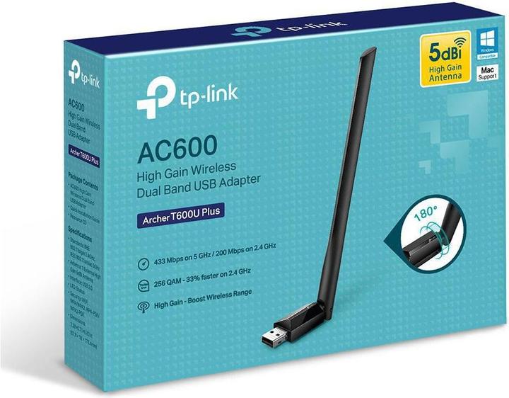 Image du produit TP-Link Archer T600U Plus (USB 2.0)