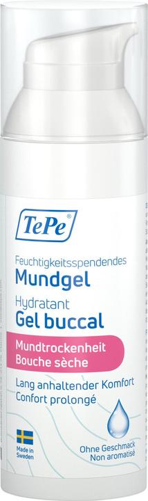TePe Feuchtigkeitsspendendes Mundgel, ohne Geschmack (50 ml, Mundspülung)