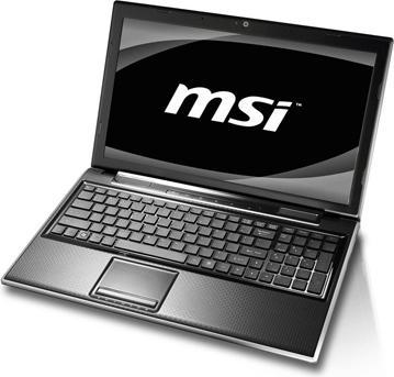 Actual product image MSI Fx600, i5 430m, 15.6" Wxga HD, 4gb, Gt325m (15", Intel Core i5-450M, 4 GB)