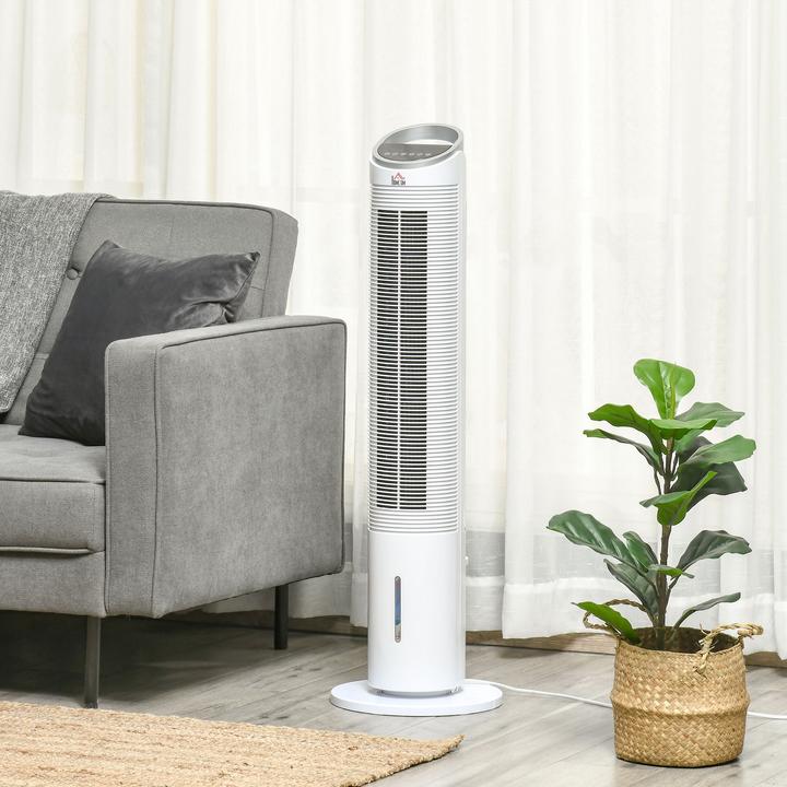 Produktbild Homcom Luftkühler mit Eisboxen, mit Griff, mit Fernbedienung