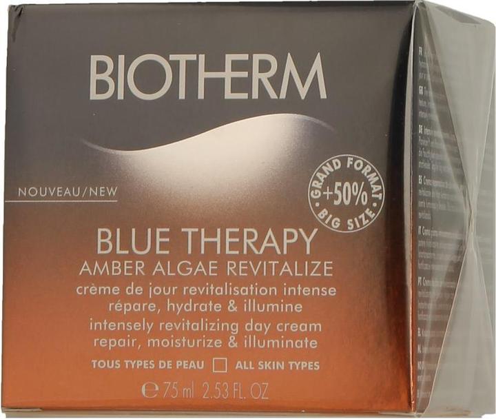 Actual product image Biotherm Blue Therapy Amber Algae Day Cream (75 ml)