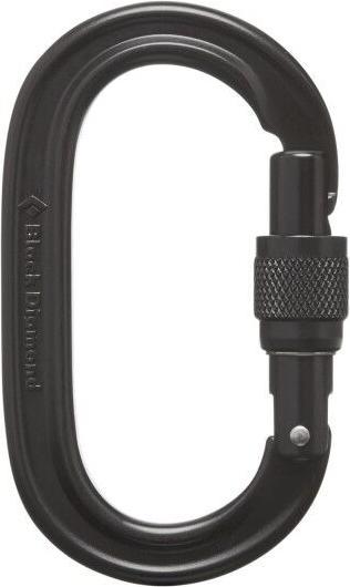 Immagine prodotto Black Diamond Oval Keylock Screwgate Carabiner - Karabiner