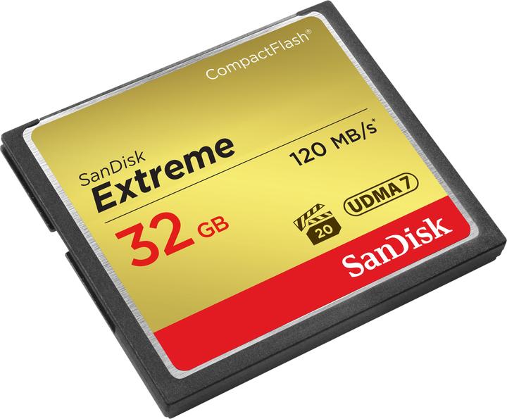 Produktbild SanDisk Extreme Compact Flash (32 GB, CF)