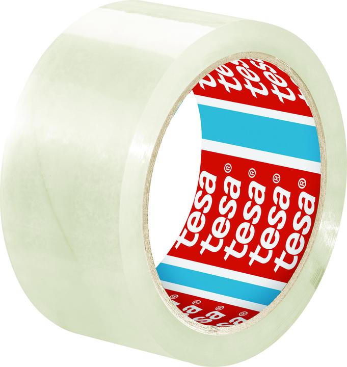 Produktbild tesa 6x tesapack SOLID & STRONG Packband, leise abrollbar (50 mm)