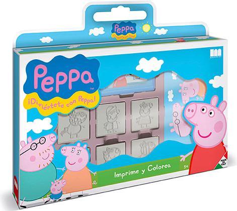 Actual product image Dante Stamps in case Peppa Pig 7 pieces 7875