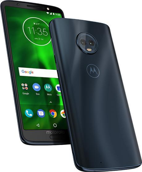 Produktbild Motorola Moto G6 Plus (64 GB, Deep Indigo, 5.93", Dual SIM + SD, 12 Mpx, 4G)