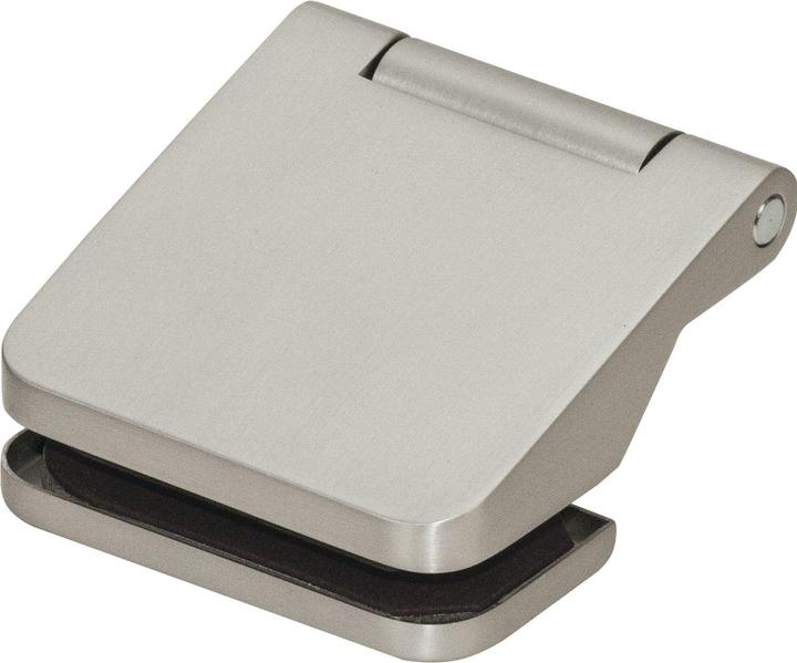 Actual product image Dormakaba DORMA glass door hinge Junior Office leaf section 11.360, 48.5 mm, stainless steel effect