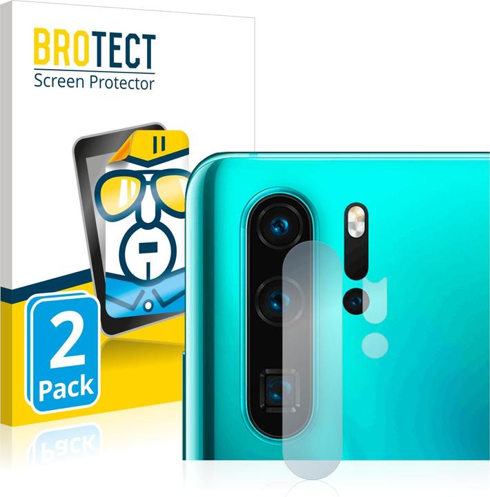 Actual product image BROTECT Screen Protector Clear (2 Piece, Huawei P30 Pro)