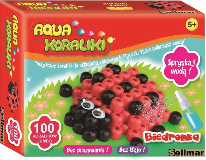 Immagine prodotto Granna Perline coccinelle blu acquamarina (A204)