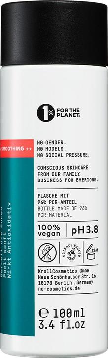 Image du produit Nø Cosmetics Toner Liquid Refiner (Gommage, 100 ml)