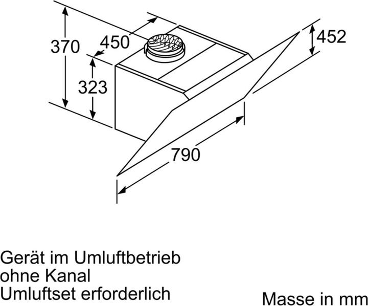 Image du produit Siemens Lc87khm60 (Hotte murale)