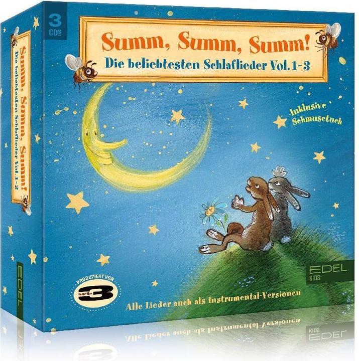 Actual product image Lullaby box - Vol.1-3 incl. cuddle cloth (Audio CD, 2024)